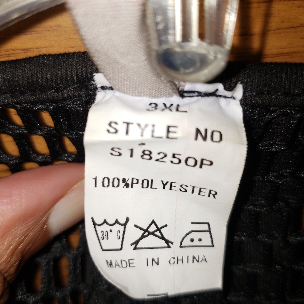 Netted peplum jacket - Picture 2 of 5